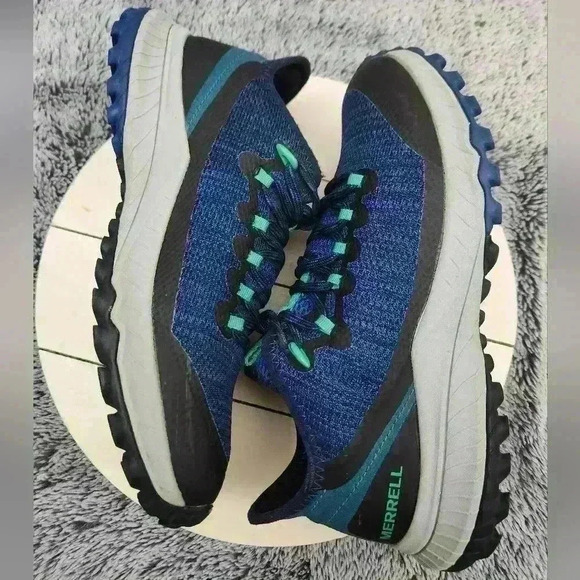 Merrell Women's Bravada Blue Cobalt Low Hiking Shoes Hikers Size 7 - Picture 5 of 8